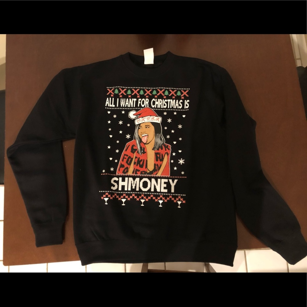 Holiday Ugly sweater Cardi-B